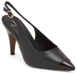 Leather Niyka Slingback Pumps