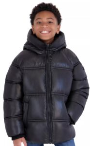 Boys' 5-16 Heavyweight Shine Puffer Jacket
