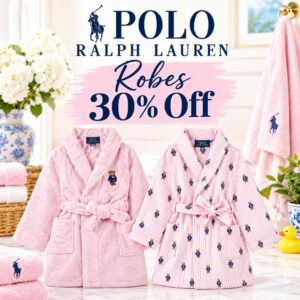 30% off Polo Ralph Lauren Robes!