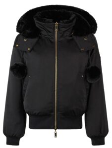 Debbie Bunny Satin Bomber Jacket