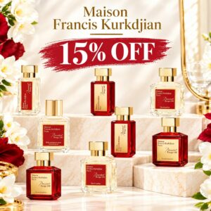 15% off Maison Francis Kurkdjian!!