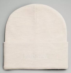 Warm Revelation Beanie Wordmark