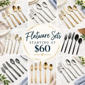 25% off Cambridge Flatware Set!