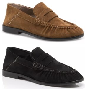 Women's Carry on Leather Loafers