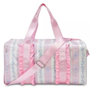 Girls' Floral Stripes Duffel Bag - Little Kid, Big Kid