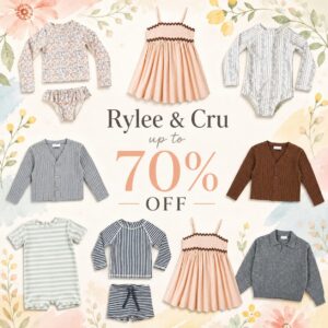 Up to 70% off Rylee & Cru!!
