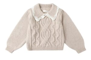 Kids' Alice Cable Knit Sweater