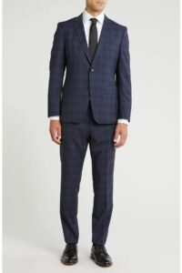 Huge Plaid Virgin Wool Suit