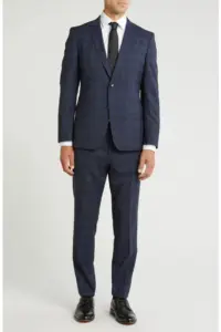 Image of sale on Huge Plaid Virgin Wool Suit