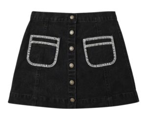 Kids' Denver Blanket Stitch Denver Miniskirt