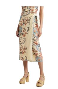 Boho Beauty Wrap Linen Maxi Skirt