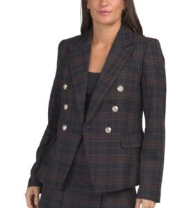 Plaid Blazer