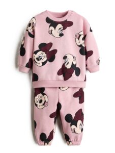 2-piece Printed Sweatshirt and Joggers Set