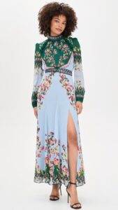 Jacqui-b Printed Dress