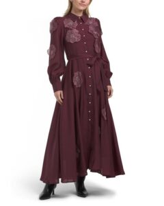 Long Sleeve Floral Maxi Dress