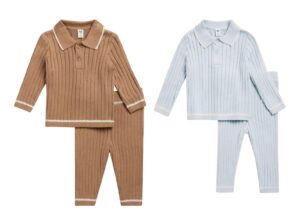 Varsity Polo Sweater & Leggings Set