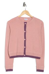 Image of sale on Contrast Trim Cardigan