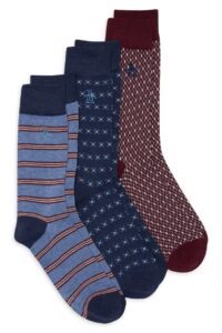 Image of sale on Pitner 3-Pack Assorted Crew Socks