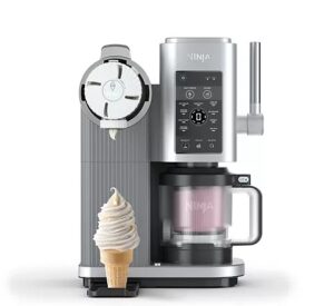 Ninja Creami Scoop & Swirl Ice Cream & Soft Serve Maker,