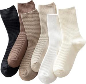 Womens Cute Crew Socks Casual