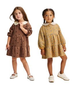 Long Sleeve Tiered Dress
