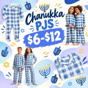 Kids Chanuka Pjs