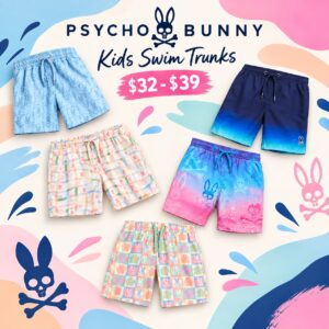 Psycho Bunny Swim Trunks