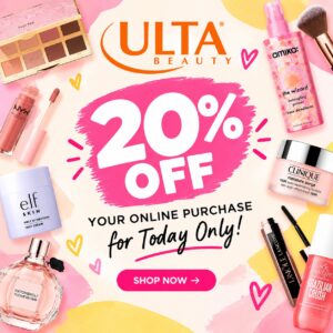 Image of sale on 20% off Your Online Purchase