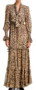 Dana Animal Print Maxi Dress