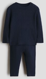 2-piece Cotton-knit Set
