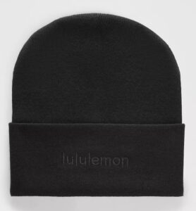 Warm Revelation Beanie Wordmark