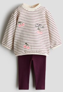 2-piece Top and Leggings Set