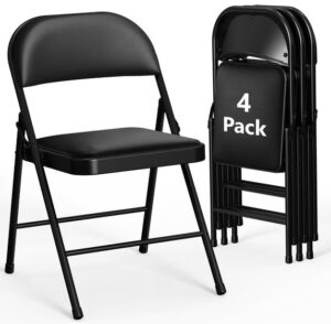 4 Pcs Folding Chairs