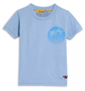 Unisex Circle Palm Graphic Tee - Little Kid, Big Kid - Exclusive