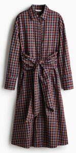 Tie-detail Shirt Dress
