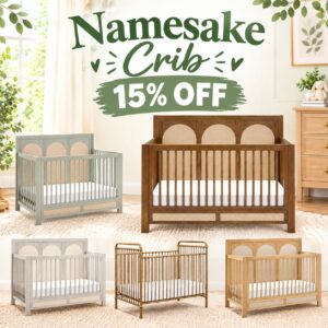 15% off Namesake Cribs!!