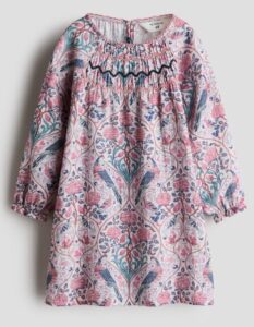 Image of sale on Patterned Muslin Dress