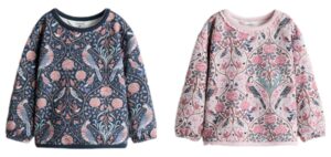 Image of sale on Patterned Cotton Sweatshirt