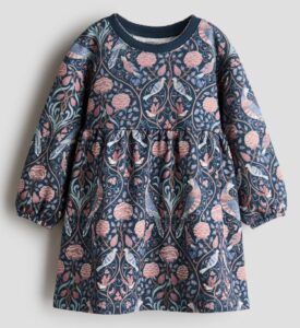 Image of sale on Printed Sweatshirt Dress