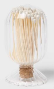 Image of sale on Decorative Glass Match Holder Set
