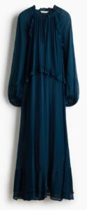 Image of sale on Flounce-Trimmed Dress