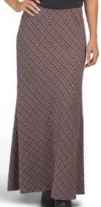 Image of sale on Patterned Maxi Skirt