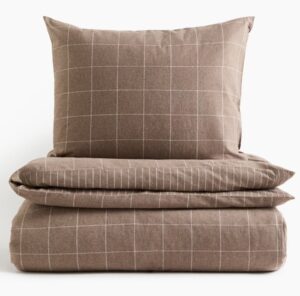 Image of sale on Flannel Twin Duvet Cover Set
