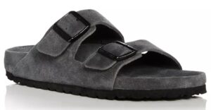 Image of sale on Women's Arizona Exquisite Tonal Suede Footbed Sandals - Exclusive