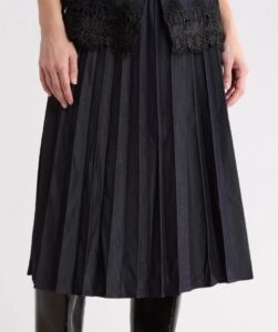 Image of sale on Pleated Midi Skirt