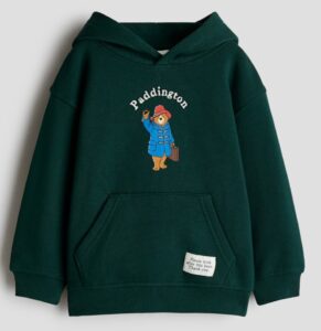 Image of sale on Printed Brushed-Inside Hoodie