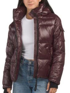 Image of sale on Hooded Quilted Puffer Coat