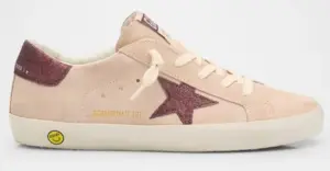 Image of sale on Girl’s Exclusive Super Star Glitter Star Low Top Sneakers