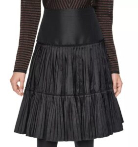 Image of sale on A Line Pleated Skirt 31.5 Inches