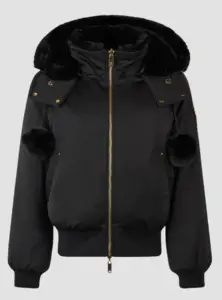 Image of sale on Debbie Bunny Satin Bomber Jacket